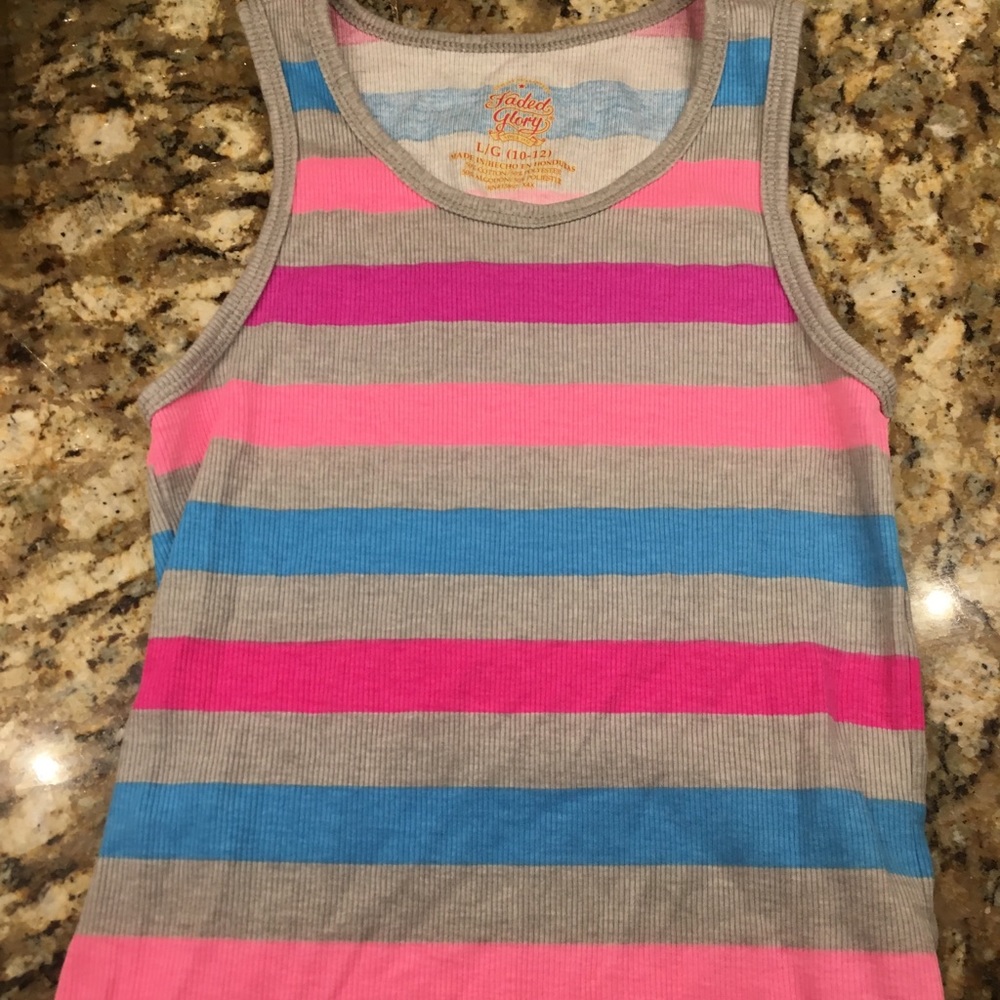 Striped tank top